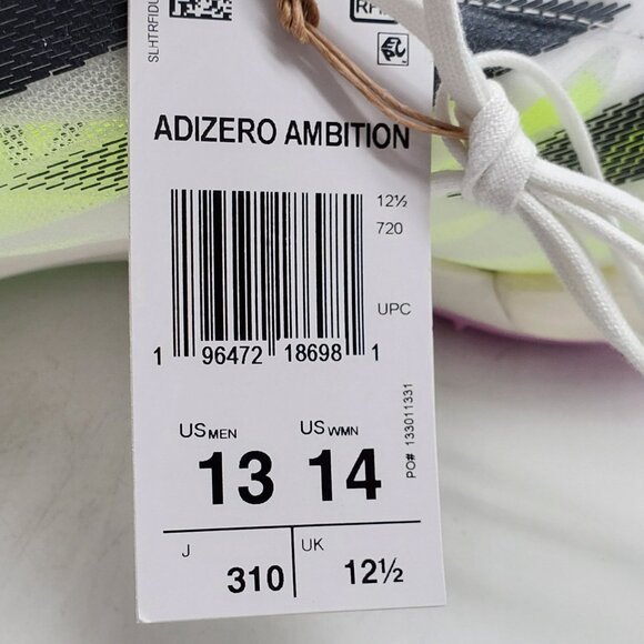 Adidas Adizero Ambition Track Spikes Running Shoes White Mens‎ Size 13 IE5486 - Picture 9 of 11